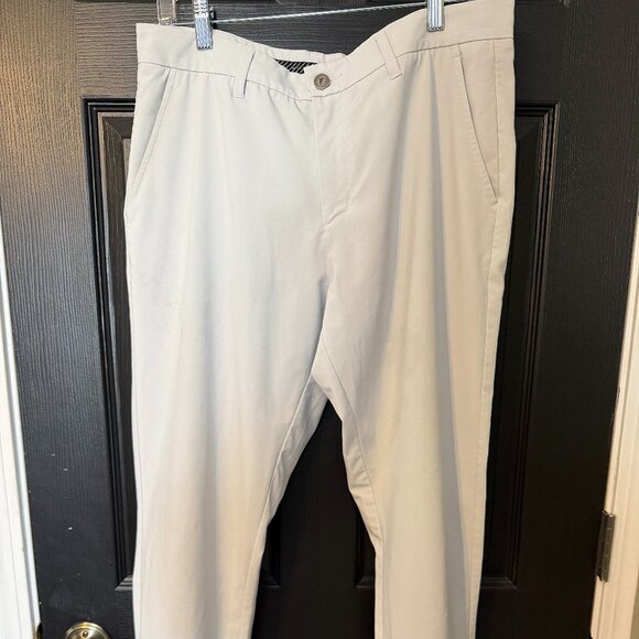 Primo Other - Mens Primo Golf Pants Light Gray Straight Leg Regular Fit Size 34
